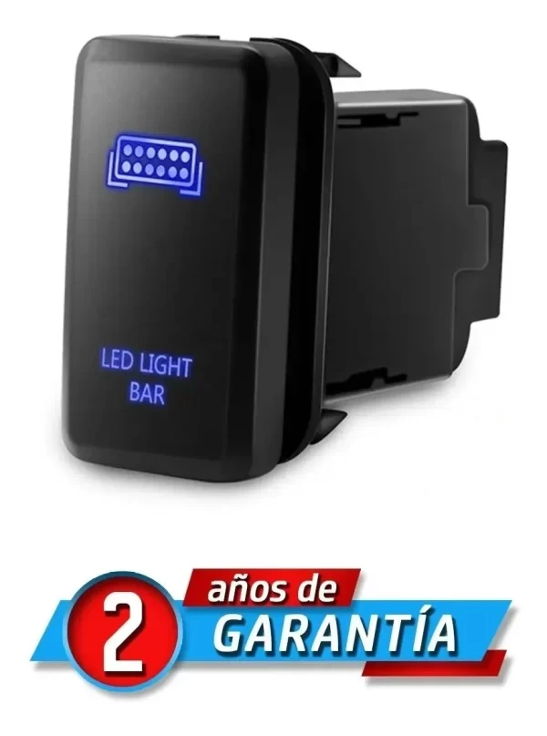 Botón Para Barra De Luz Led 5 Pines On Off Toyota Mictuning