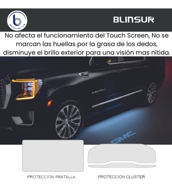 Ppf Protector Pantallas Y Cluster Ppf Gmc Yukon 2023