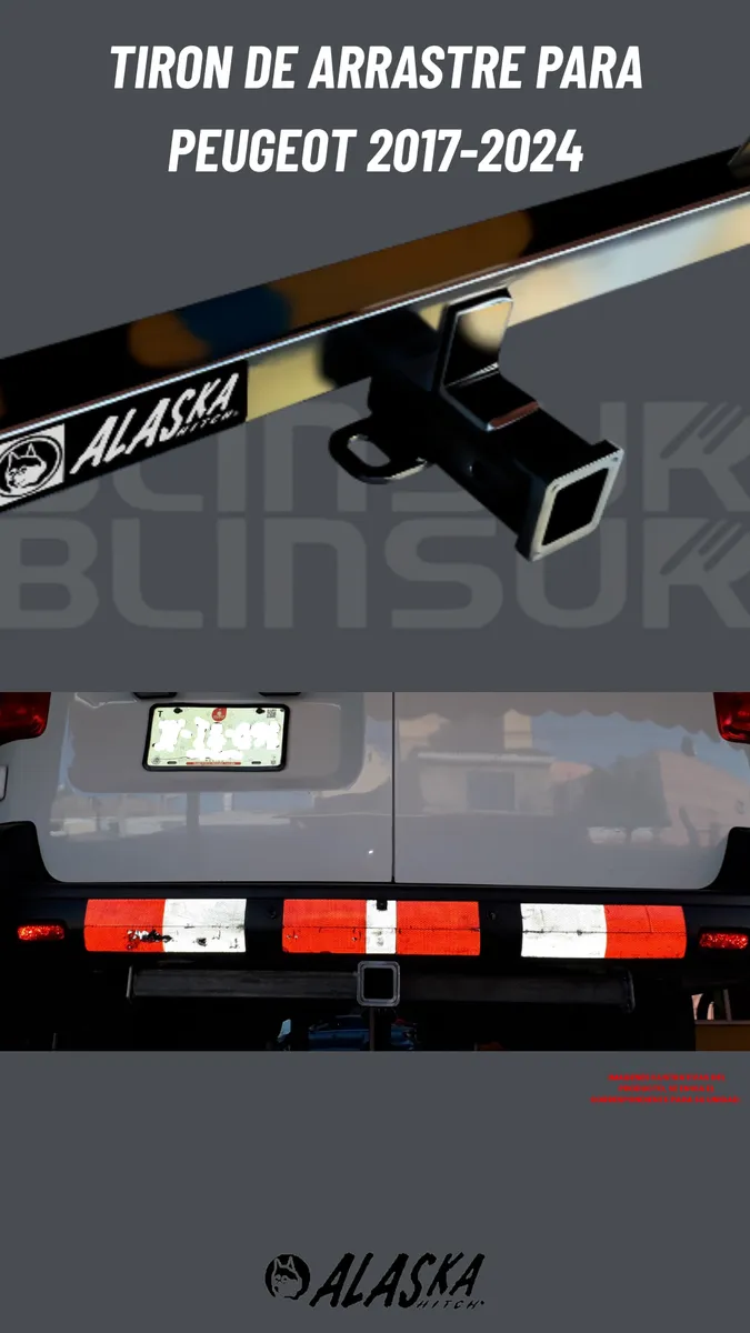 Tirón Jalón De Arrastre Peugeot Expert 2017 - 2024 Alaska - Image 2