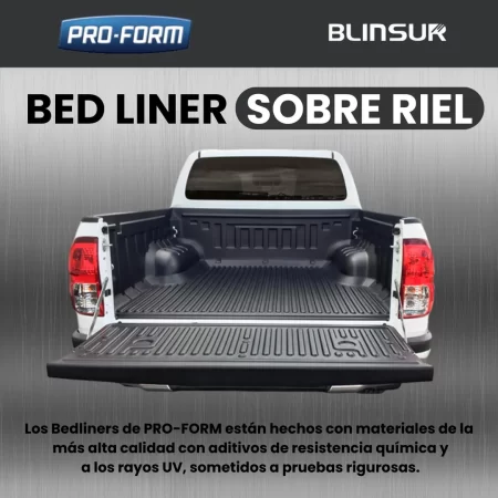 Bed Liner Sobre Riel Mitsubishi L200 2016 - 2022 + Pro-form - Image 2