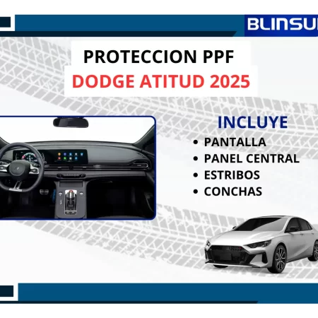 Kit Sticker Ppf Para Dodge Atitud 2025 - Image 2