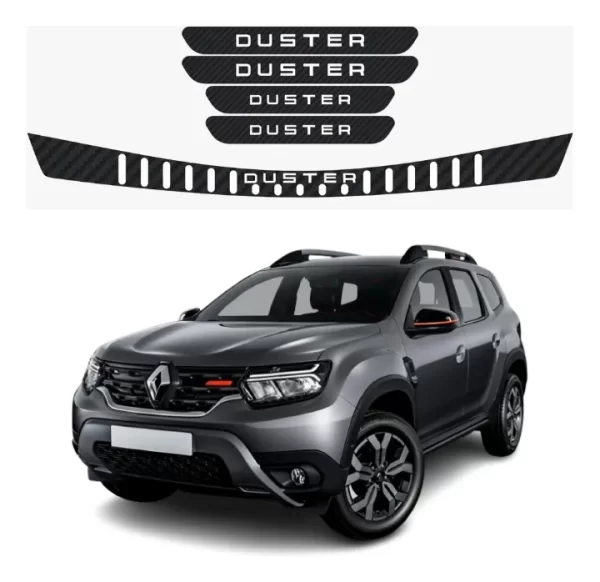 Protección De Estribos Y Cajuela Para Duster Renault 2024