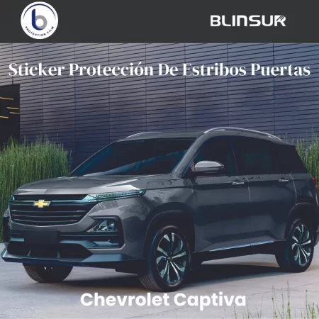 Protección De Estribos Puertas  Compatible Chevrolet Captiva - Image 2