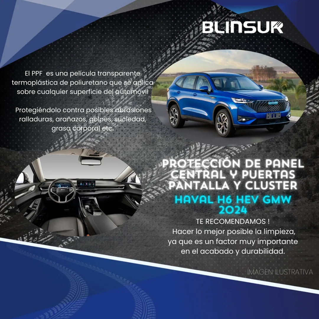 Kit De Sticker Ppf Completo Para Haval H6 Gmw 2024 - Image 2