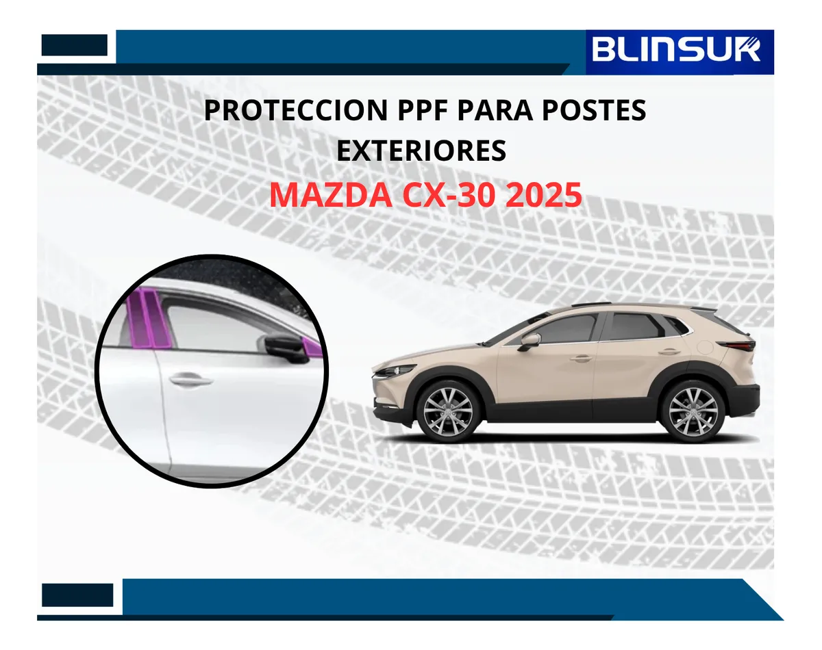 Protector Bl Postes Exteriores Para Mazda Cx-30 2025 - Image 2