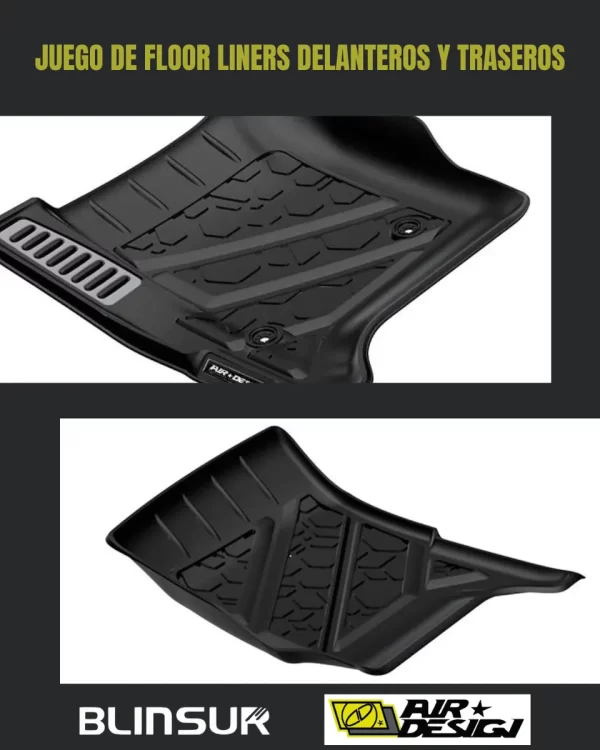 Tapetes De Uso Rudo Airdesign Gmc Sierra 2016-2018 Charola