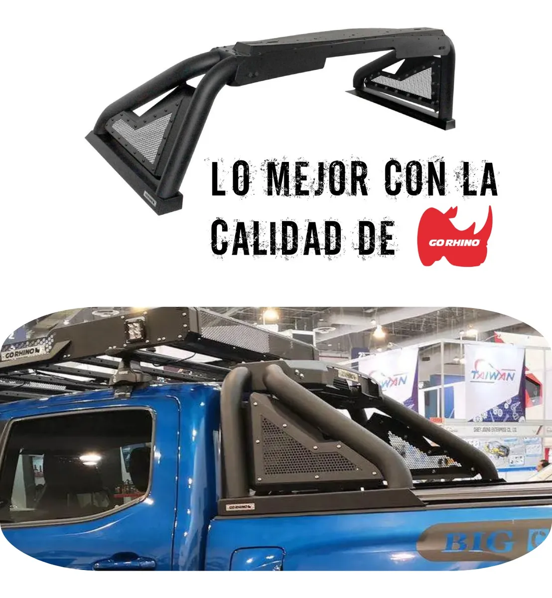 Roll Bar Go Rhino Sport Bar 2.0 Toyota Hilux 2016-2021 - Image 2