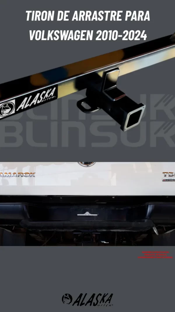 Tirón Jalón De Arrastre Volkswagen Amarok  Barra 2010-2024