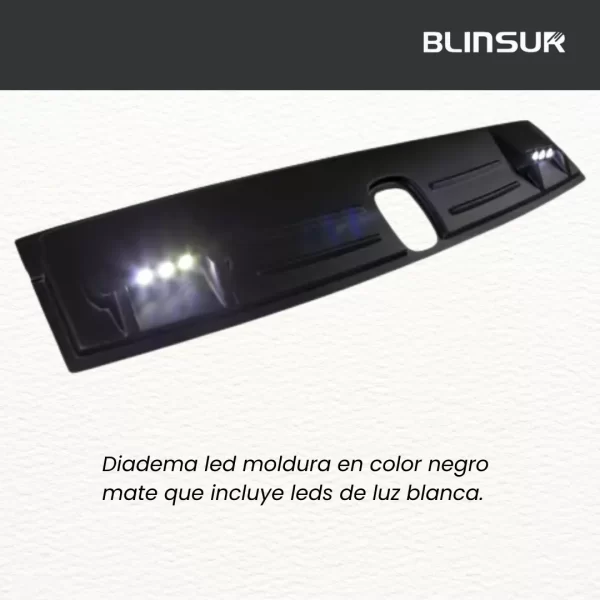 Diadema Led Moldura Plastica De Techo Colorado 2017-2021