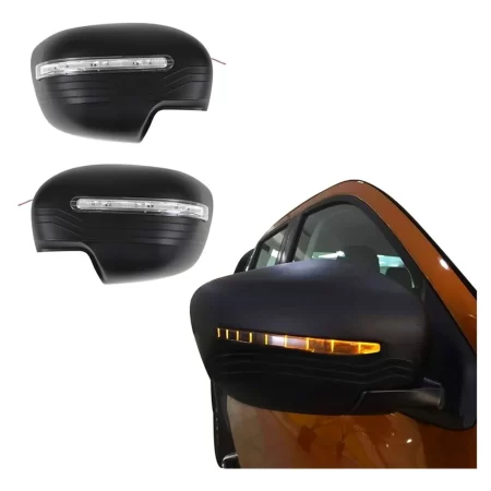 Carcasas Cubierta De Espejos Frontier Np300 2015 - 2020 Led - Image 2