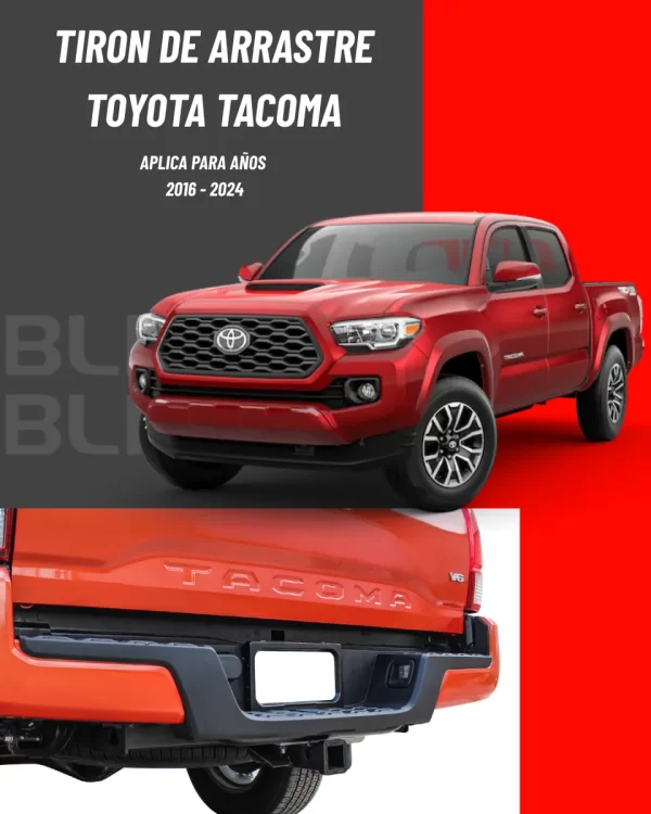 Tiron De Arrastre Toyota Tacoma 2022 Bronx Jalon Remolque