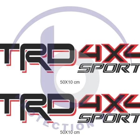 Calcomania Trd 4x4 Sport Toyota Tacoma Calca Sticker Vinil - Image 2
