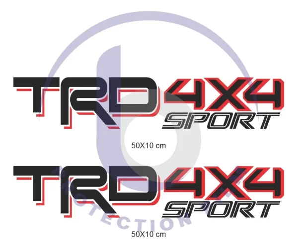 Calcomania Trd 4x4 Sport Toyota Tacoma Calca Sticker Vinil