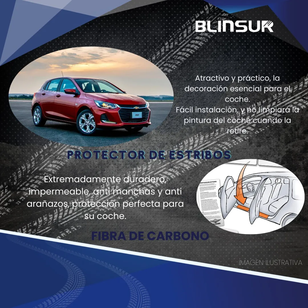 Cinta Protectora Bl Embellecedora Estribos Para Onix - Image 2