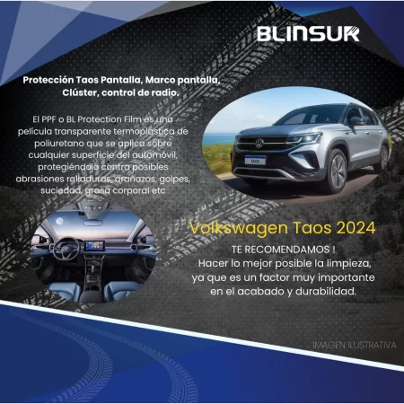 Protección De Pantalla, Clúster Y Control De Radio Taos 2024 - Image 2