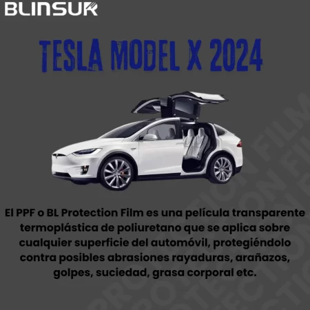 Kit Completo De Proteccion Pff Para Tesla Model X 2024 - Image 2