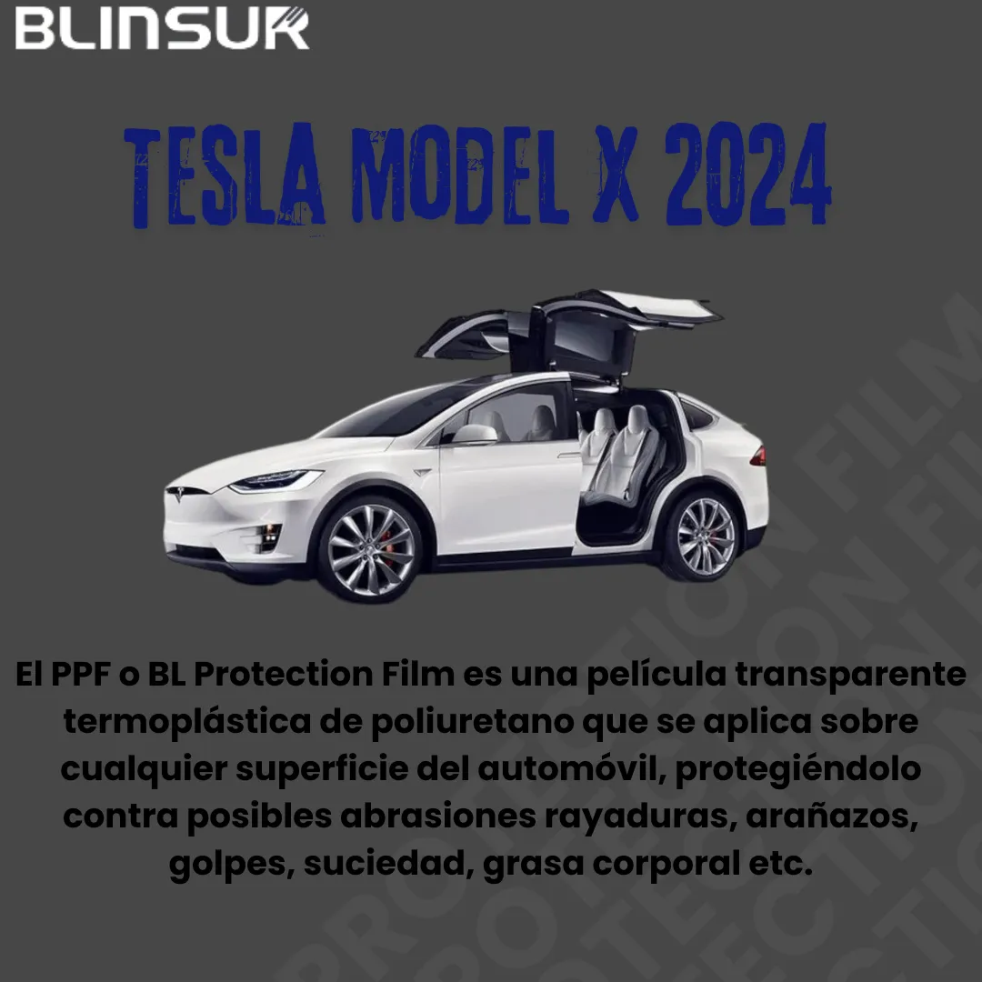 Kit Completo De Proteccion Pff Para Tesla Model X 2024 - Image 2