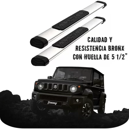 Estribo Suzuki Jimny 2021 - 2024 Negros Bronx - Image 2