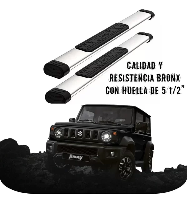 Estribo Suzuki Jimny 2021 - 2024 Negros Bronx