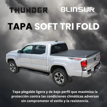 Tapa Cubre Batea Soft Tri Chevrolet Silverado 2014 - 2018 - Image 2