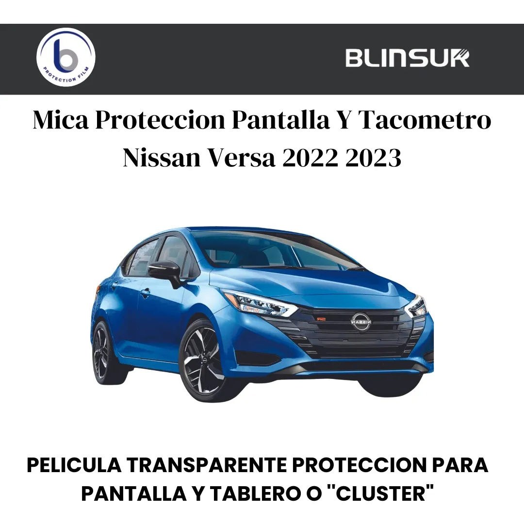 Protector Mica Pantalla Y Clúster Para Versa 2022 2023 - Image 2