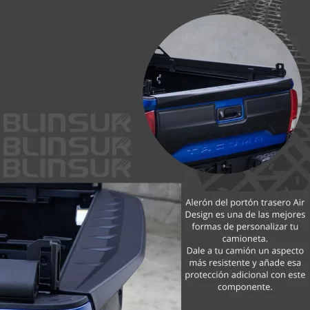 Tailgate Spoiler Para Toyota Tacoma 2016 - 2023 - Image 2