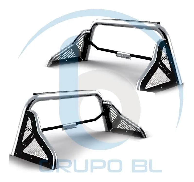Roll Bar Bronco Superplus Ford Lobo F-150 1998-2018 Cromo - Image 2