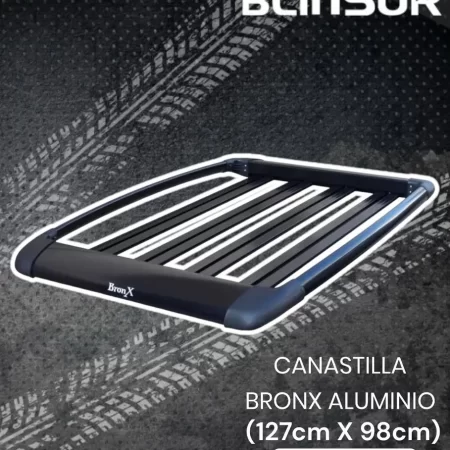 Canastilla Portaequipaje Bronx Chica 98cm X 1.27m Negra - Image 2