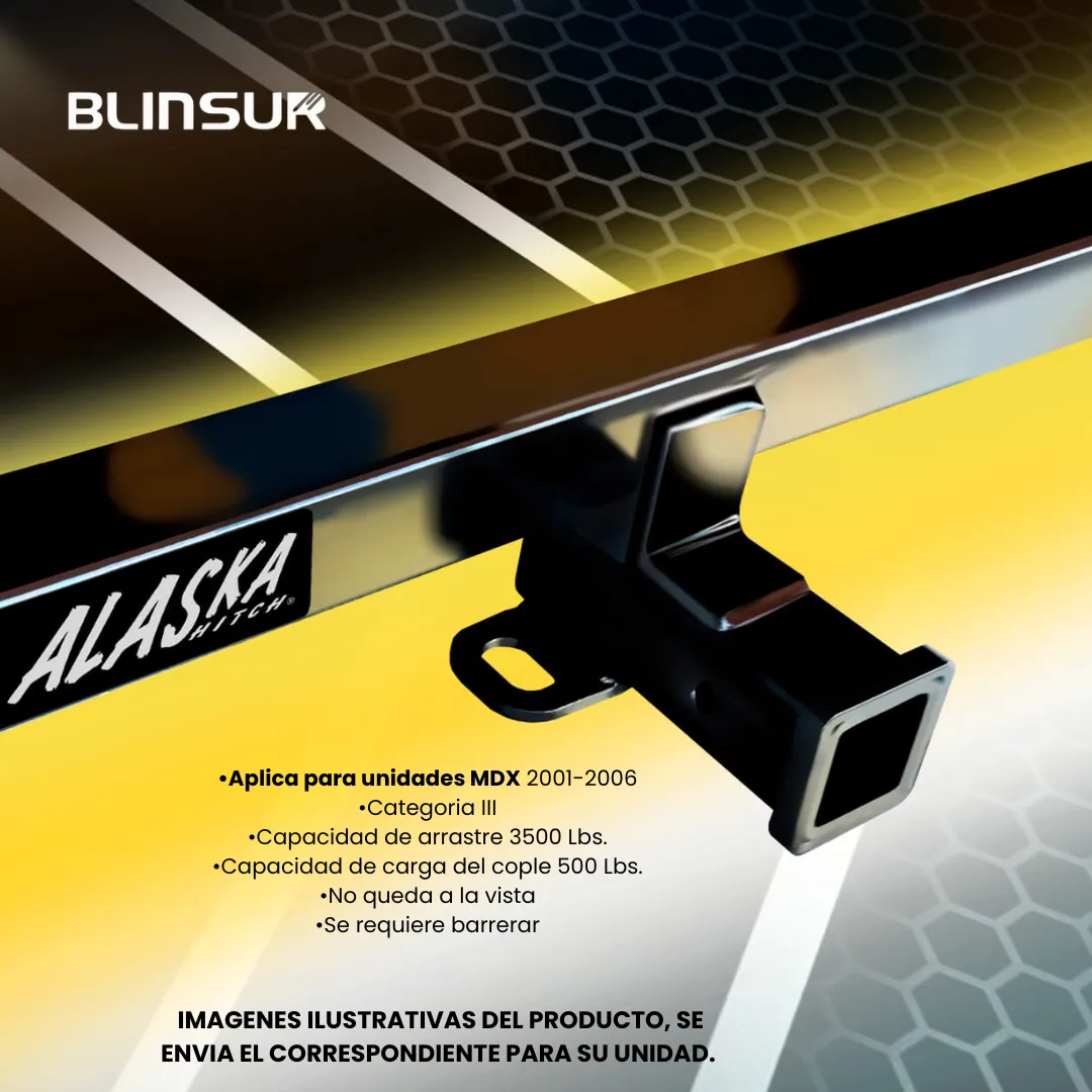 Tiron De Enganche Remolque Acura Mdx 2007-2013 Alaska - Image 2