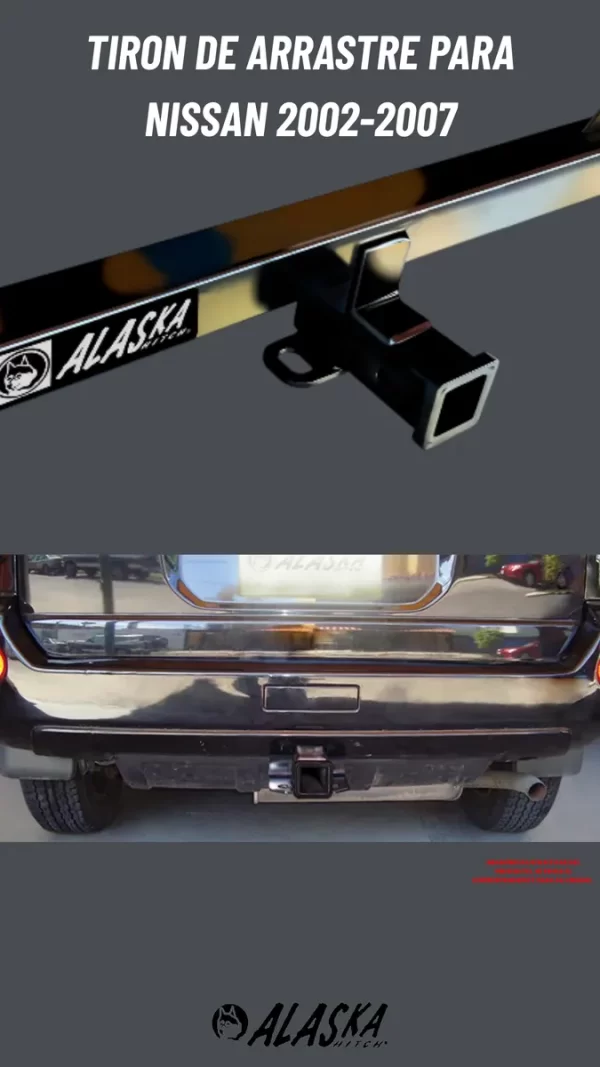 Tirón De Enganche Nissan X-trail 2002-2007 Negro