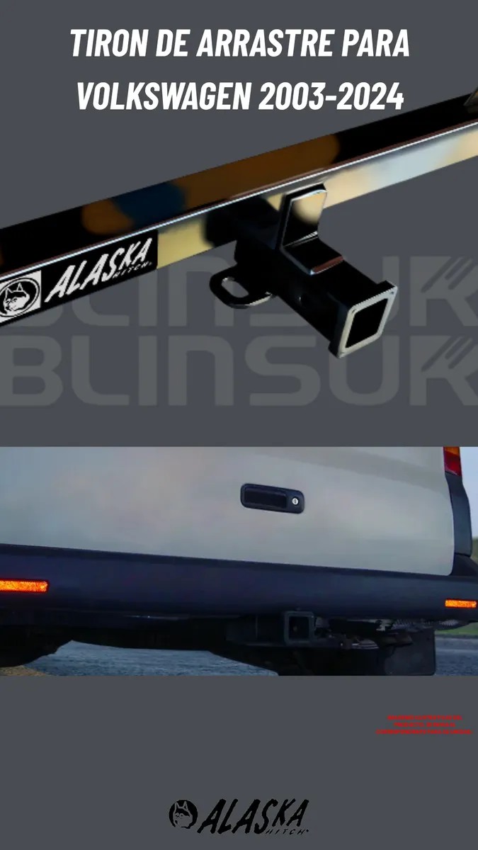 Tirón Jalón De Arrastre Volkswagen Eurovan/ Transporter - Image 2