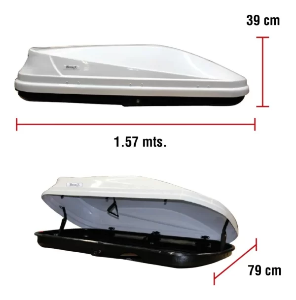Rack Portaequipaje Hamburguesa 400lt Bronx