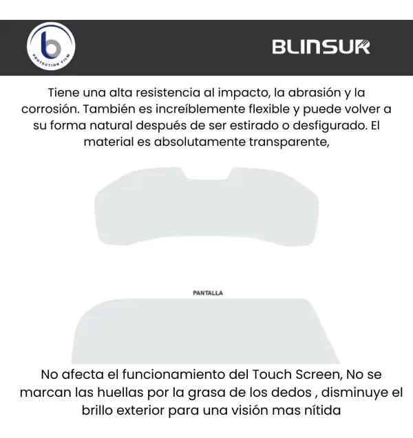 Mica Protector De Pantalla Y Clúster Bmw Serie 4 2019  2023