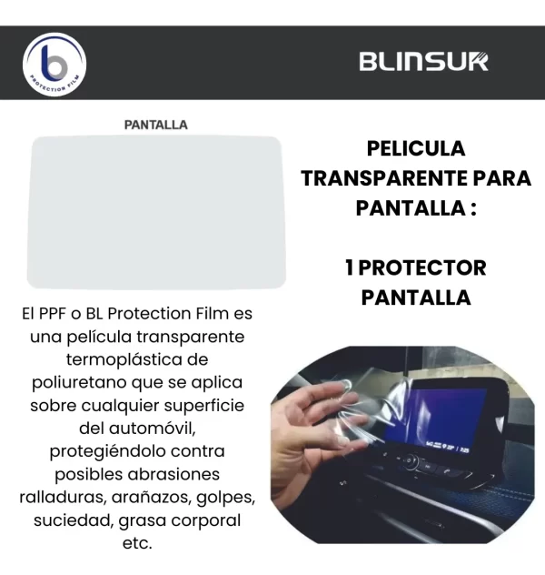 Protector De Pantalla Para Mazda 2 2019 Al 2023