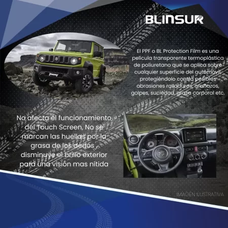 Mica Protector De Pantalla Suzuki Jimnny 2020 Al 2023 - Image 2