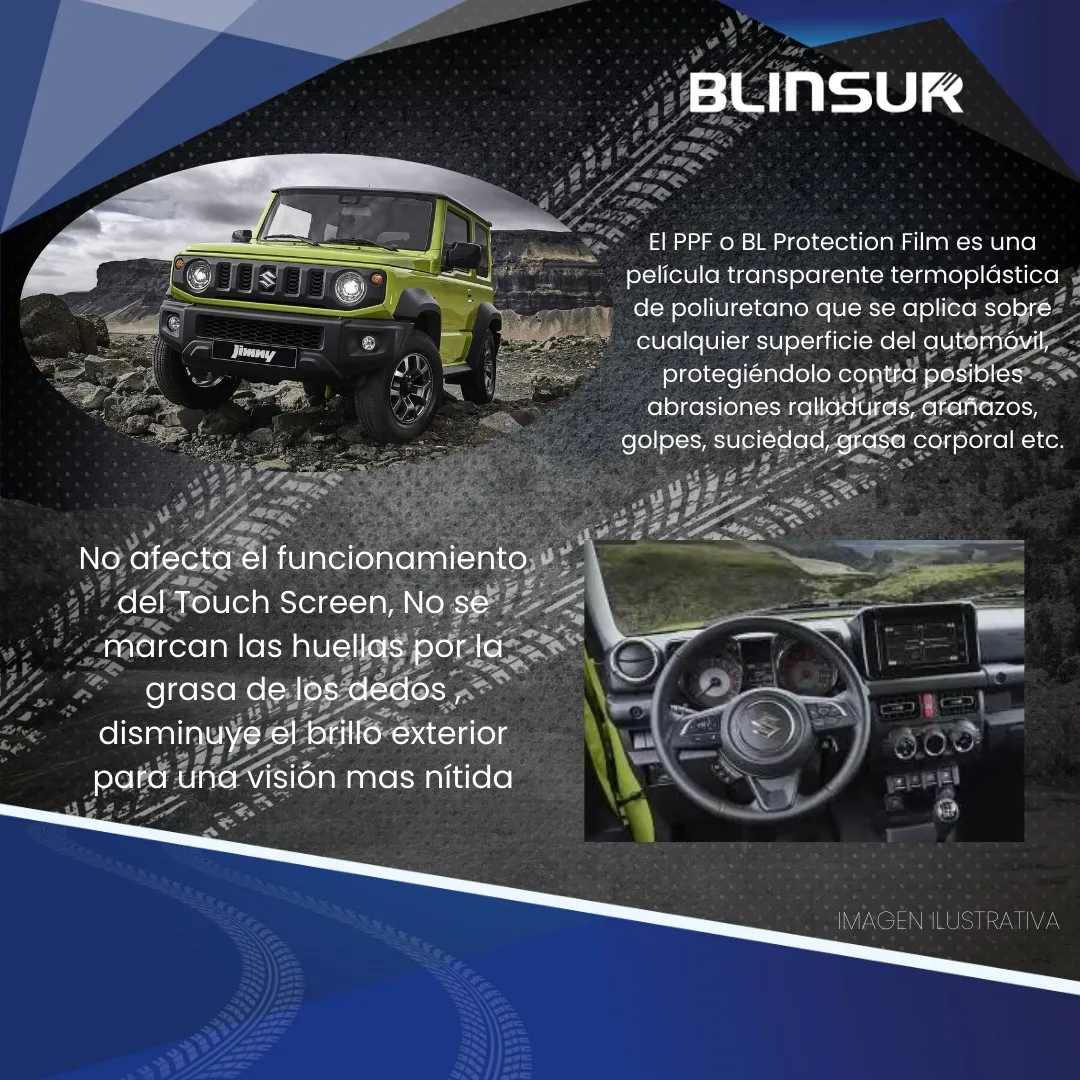 Mica Protector De Pantalla Suzuki Jimnny 2020 Al 2023 - Image 2