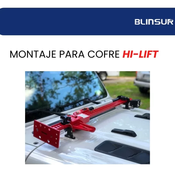 Montaje Para Cofre De Hi-lift Jeep Wrangler Jk/jl 2/4 Puerta