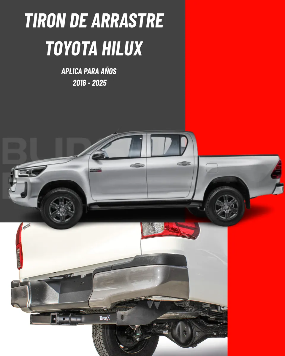 Tiron De Arrastre Toyota Hilux 2016 - 2022 Jalon Remolque - Image 2