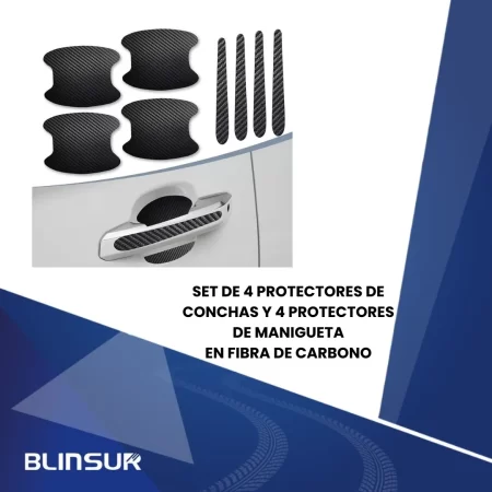 Protector Bl De Maniguetas Y Conchas En Fibra De Carbono - Image 2