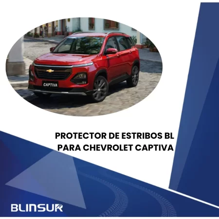 Protección De Estribos 4 Puertas Genérico Captiva Diseño 10 - Image 2