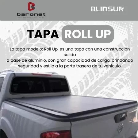 Tapa Cubre Batea Roll Up Para Ford Ranger 2013 - 2022 + - Image 2