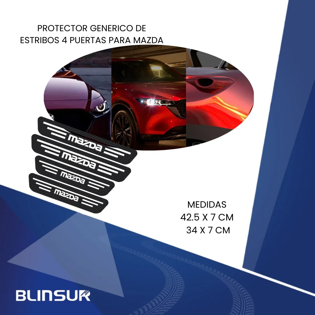 Cinta Protectora Bl Embellecedora Estribos Para Mazda - Image 2