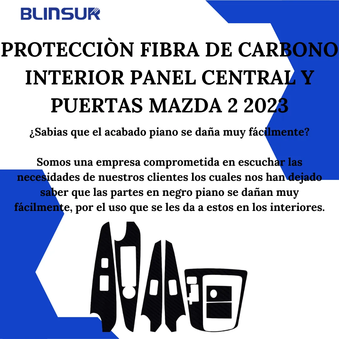Kit Sticker Panel Central / Puertas Mazda 2 2022 2023 2024 - Image 2