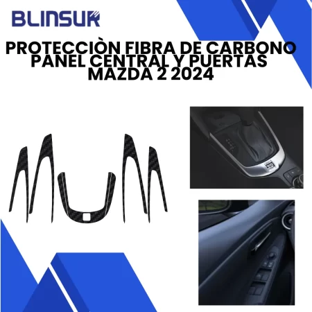 Protección Para Panel Central Y Puertas Mazda 2 2024 - Image 2