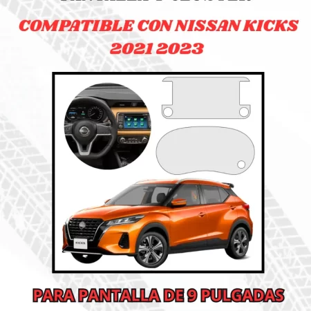Proteccion  Pantalla Y Tacometro Nissan Kicks 2023 - Image 2