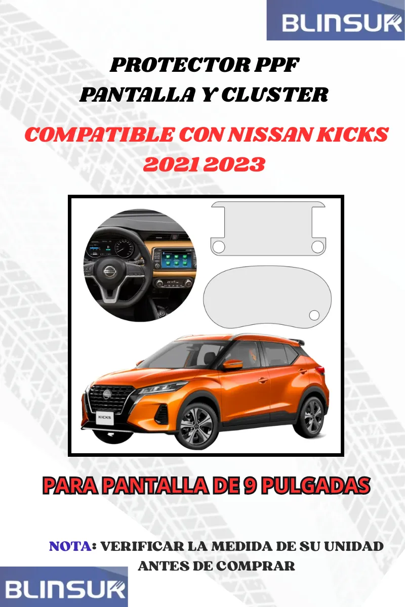Proteccion  Pantalla Y Tacometro Nissan Kicks 2023 - Image 2