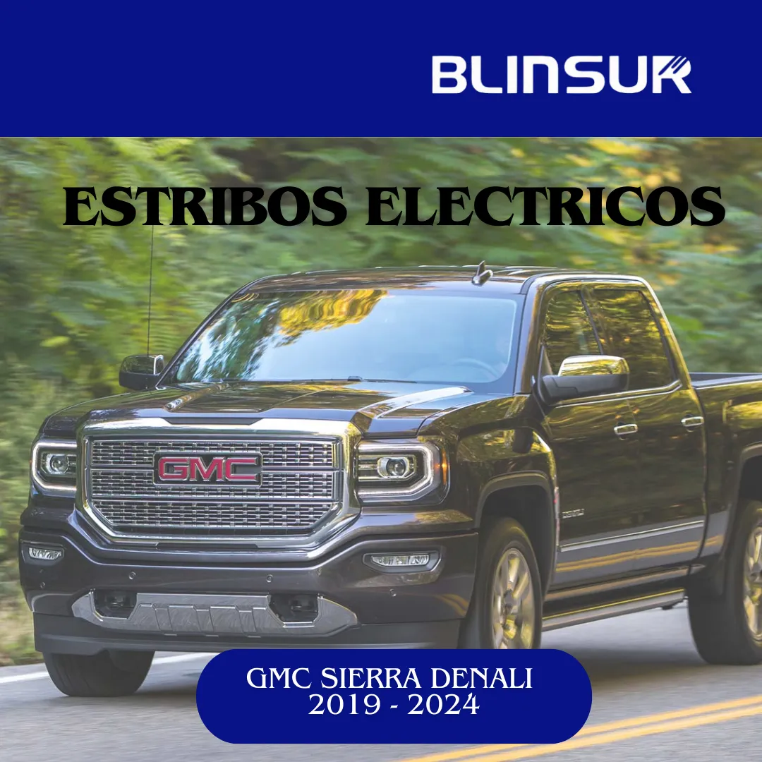 Estribos Electricos Para Gmc Sierra Denali 2019-2024 Dob Cab - Image 2