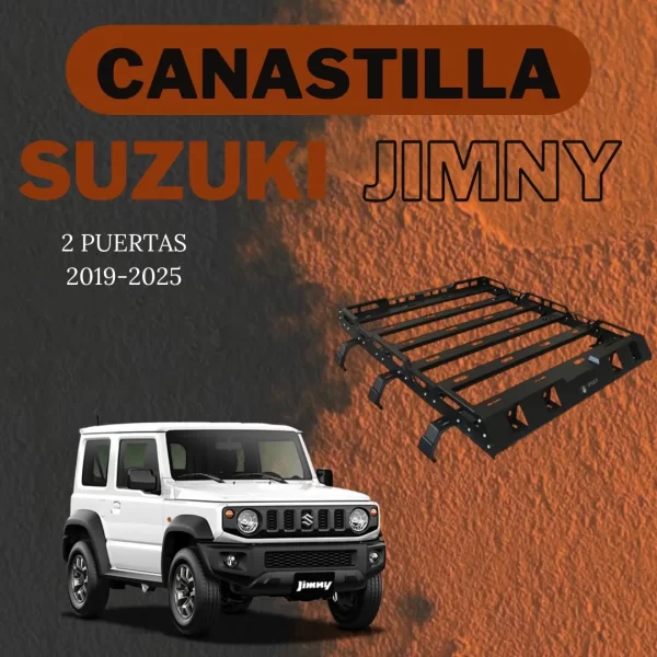 Canastilla Porta Equipaje Para Suzuki Jimny 2pts 2019-2025