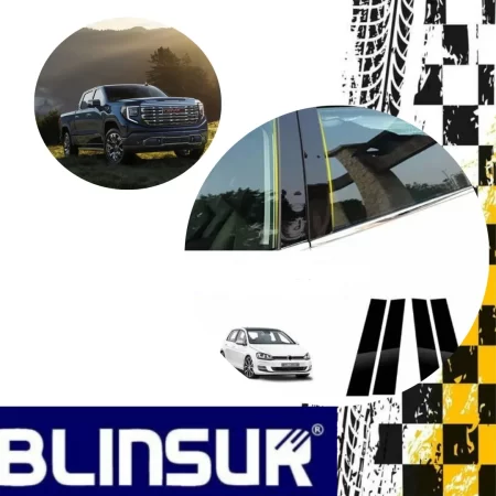 Protección Ppf Postes Exteriores Gmc Sierra At4 2024 - Image 2