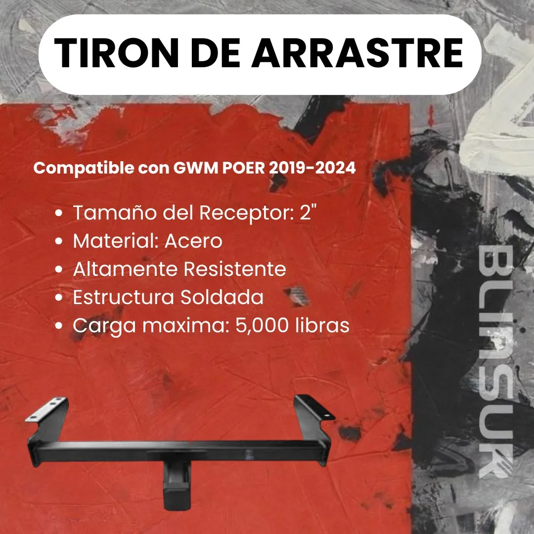 Tirón Jalón De Arrastre Para Gwm Poer 2019-2024 - Image 2